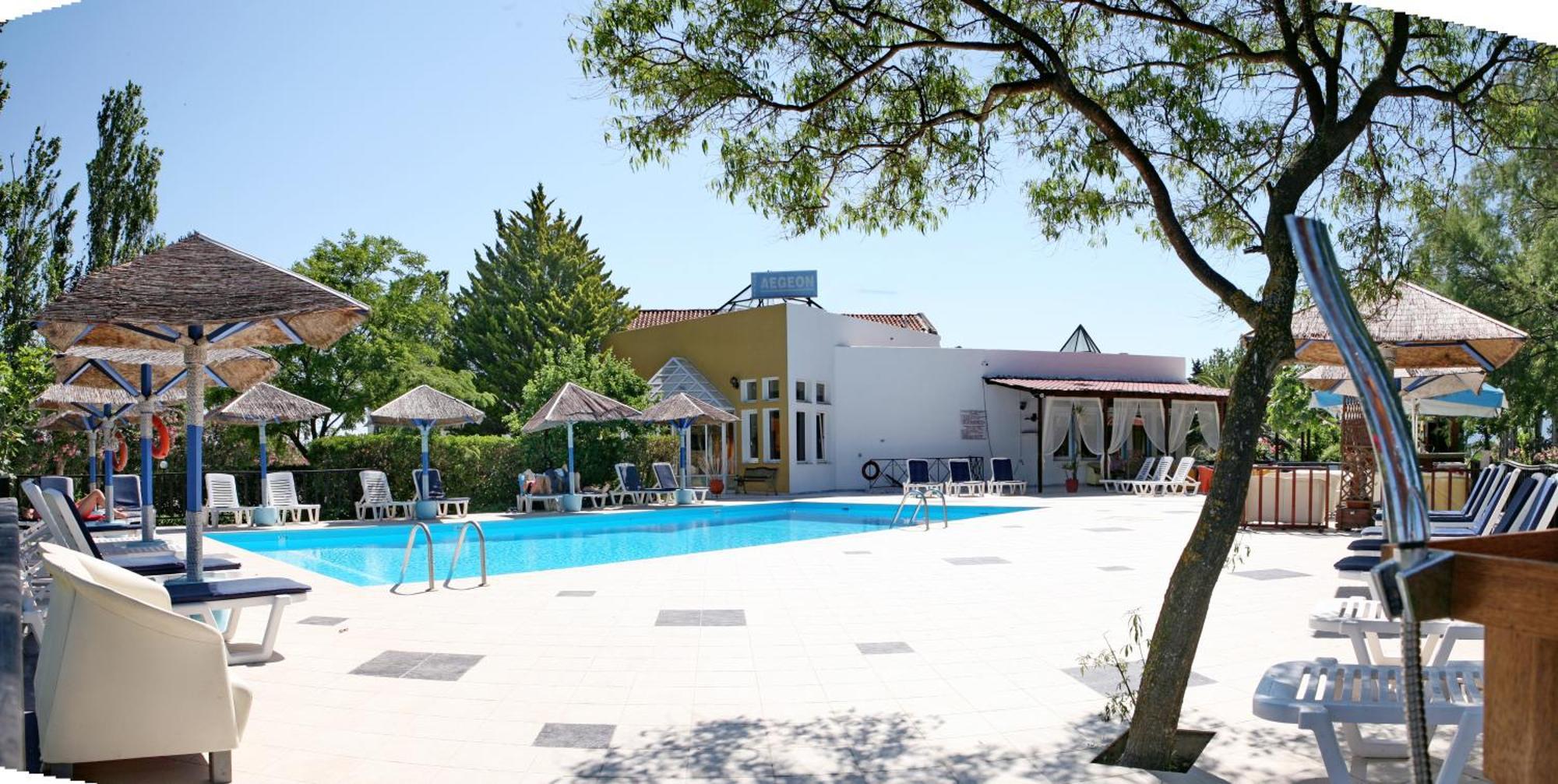Aegeon Hotel Kalloni  Eksteriør billede